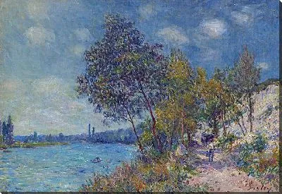 Картина Каменоломни в Вене на солнце, утро