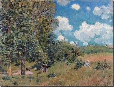 Картина Дорога из Версаля в Сен-Жермен