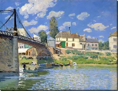 Картина Мост в Вильнев-ла-Гаренн