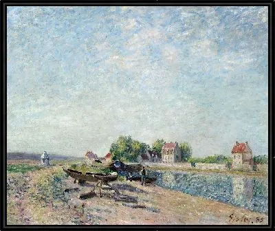 Картина Сен-Маммес, Канал Луэн