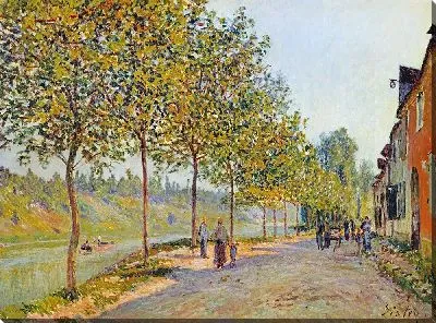 Картина Июньское утро в Сен-Маммесе