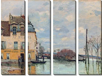 Картина Наводнение в Порт-Марли