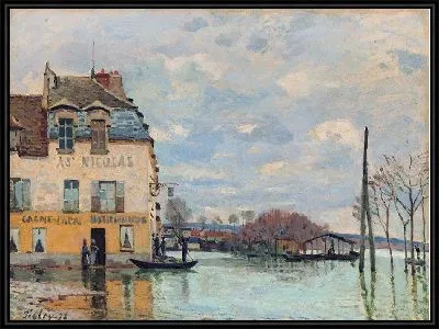 Картина Наводнение в Порт-Марли