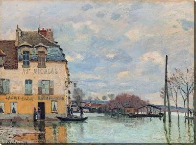 Картина Наводнение в Порт-Марли