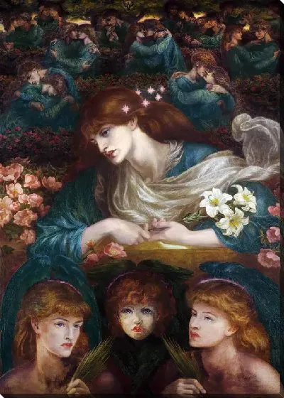 Картина Благословенная Дамозель