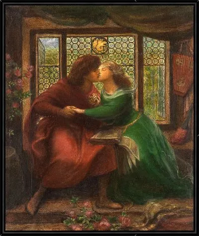 Картина Паоло и Франческа из Римини-1