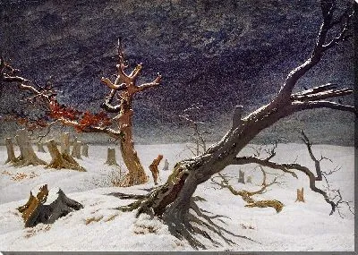 Картина Зимний пейзаж