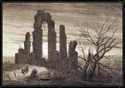 Зима – Ночь – Старость и Смерть (из цикла «Времена дня и возрасты человека» 1803 г.)