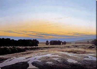 Картина Гросс-Гегеге недалеко от Дрездена