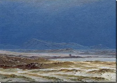 Картина Северный пейзаж, весна