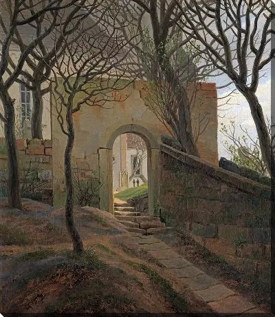 Картина Ворота церковного двора