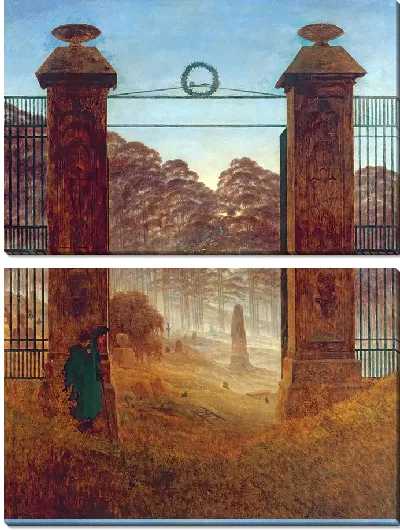 Картина Кладбище