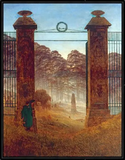 Картина Кладбище