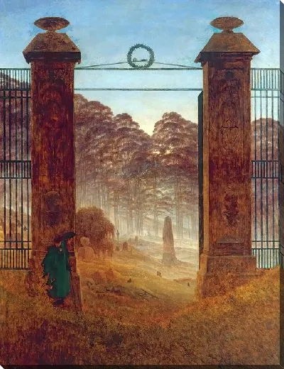 Картина Кладбище