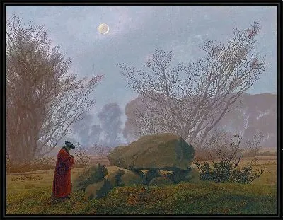 Картина Прогулка в сумерках