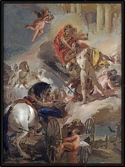 Картина Запряжка коней Солнца-1