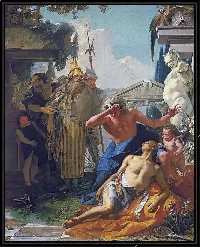 Картина Смерть Гиацинта