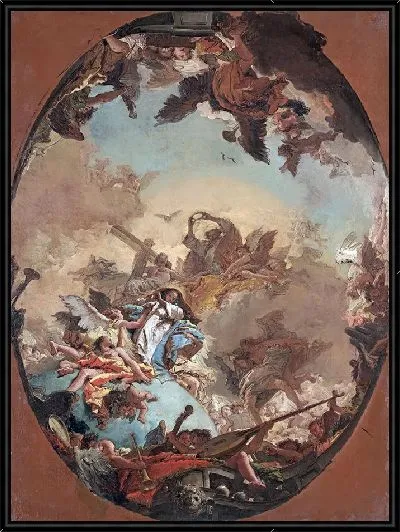 Картина Коронация Девы Марии