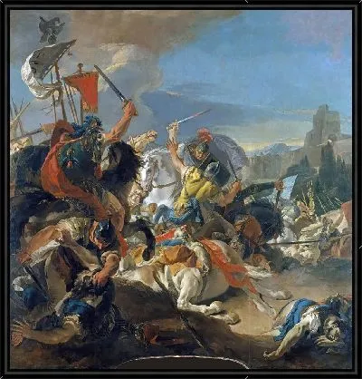 Картина Битва при Верцеллах