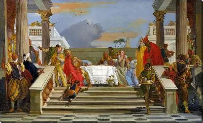 Картина Пир Клеопатры и Антония