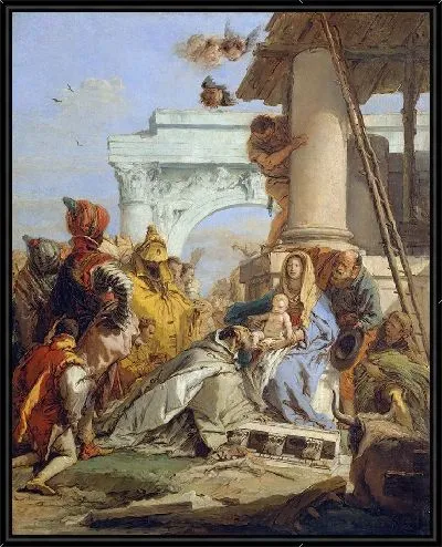 Картина Поклонение волхвов-1