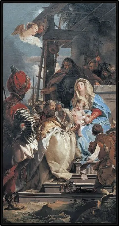 Картина Поклонение волхвов