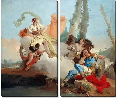 Ринальдо, очарованный Армидой