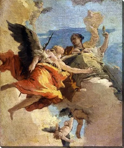 Картина Аллегория Добродетели и Благородства