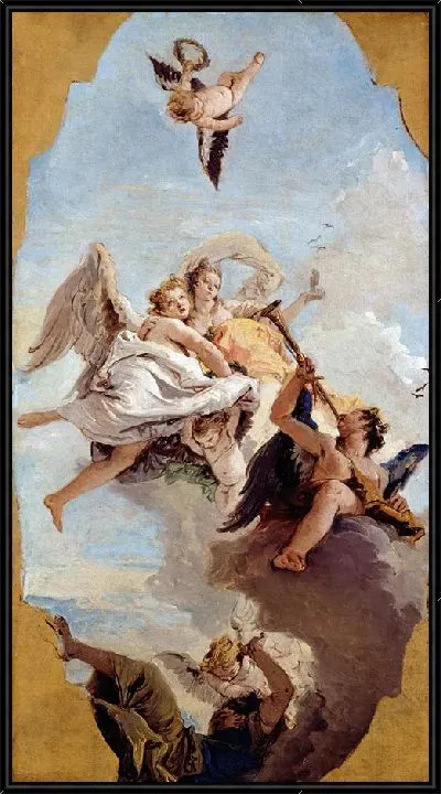 Картина Добродетель и благородство обращают невежество в бегство