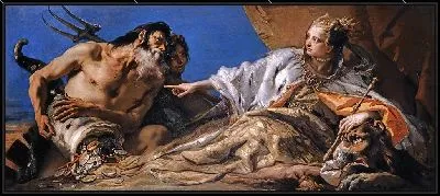 Картина Венеция и Нептун