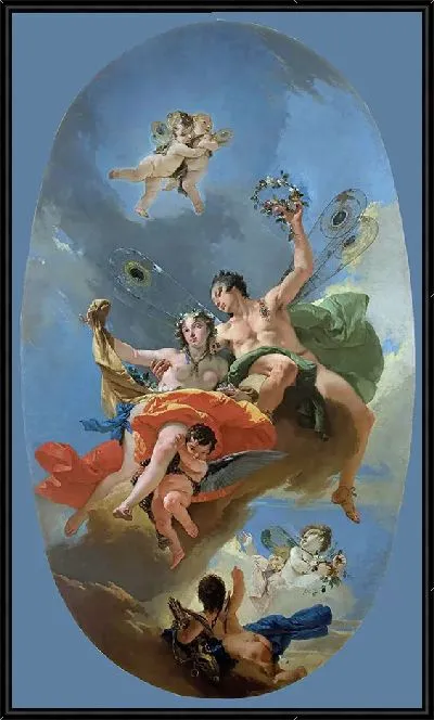 Картина Триумф Зефира и Флоры