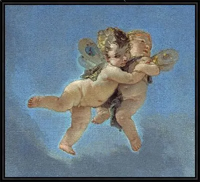 Триумф Зефира и Флоры, фрагмент