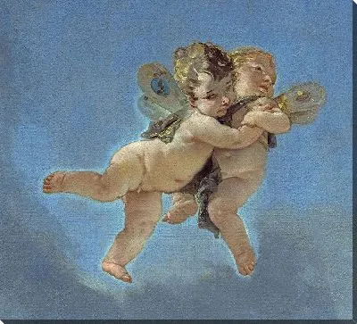 Триумф Зефира и Флоры, фрагмент