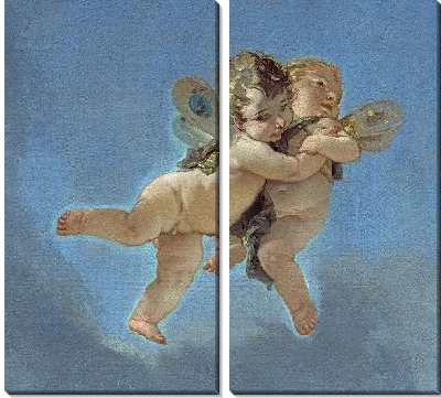 Триумф Зефира и Флоры, фрагмент