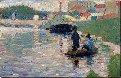 Картина Вид на Сену