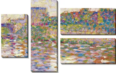 Сена в Курбевуа