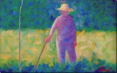 Картина Садовник-1