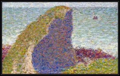 Картина Этюд для Le Bec du Hoc, Гранкан