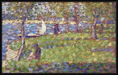 Картина Этюд для La Grande Jatte