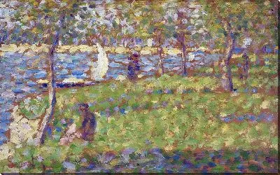 Картина Этюд для La Grande Jatte