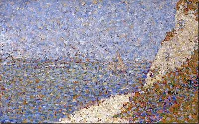 Картина Подготовительный эскиз к картине «Грев дю Ба-Бютен», Онфлер