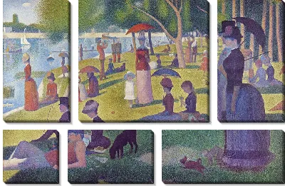 Картина Воскресенье на La Grande Jatte