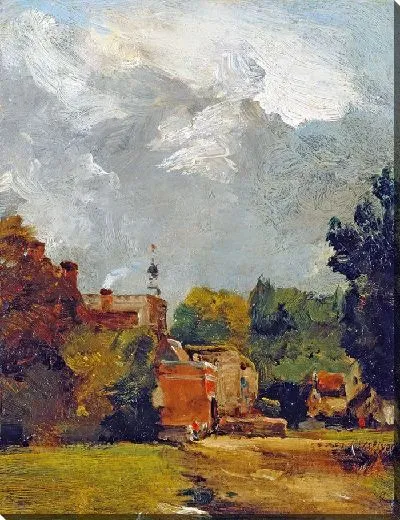 Картина Церковь Ист-Бергхолт