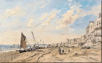 Картина Брайтон-Бич, вид на запад