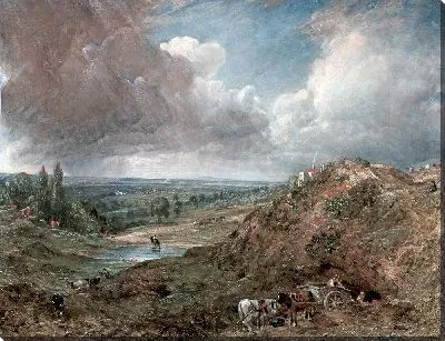 Картина Пруд Бранч-Хилл, Хэмпстед-1