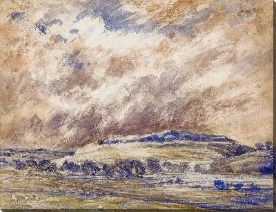 Картина Старый Сарум в шторм