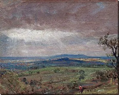 Картина Хэмпстед-Хит, взгляд в сторону Харроу