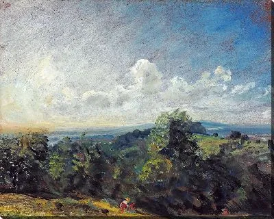 Картина Хэмпстед-Хит с видом на Харроу (I)