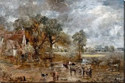 Телега для сена (натуральное исследование)