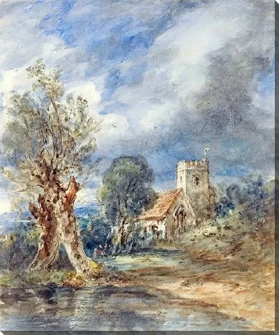 Картина Церковь Сток-Поджес